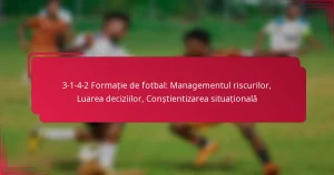 Read more about the article 3-1-4-2 Formație de fotbal: Managementul riscurilor, Luarea deciziilor, Conștientizarea situațională