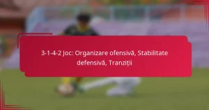 Read more about the article 3-1-4-2 Joc: Organizare ofensivă, Stabilitate defensivă, Tranziții