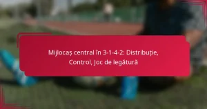 Read more about the article Mijlocaș central în 3-1-4-2: Distribuție, Control, Joc de legătură