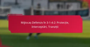 Read more about the article Mijlocaș Defensiv în 3-1-4-2: Protecție, Interceptări, Tranziții