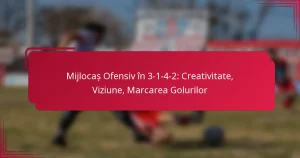 Read more about the article Mijlocaș Ofensiv în 3-1-4-2: Creativitate, Viziune, Marcarea Golurilor