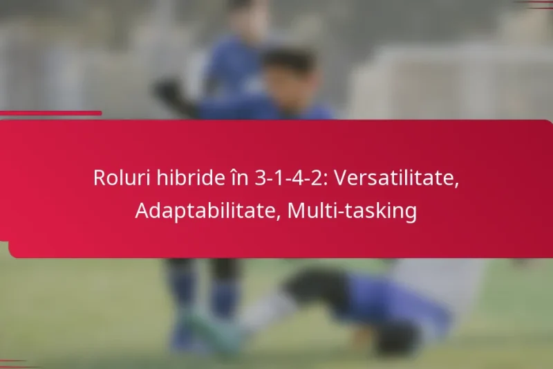 Roluri hibride în 3-1-4-2: Versatilitate, Adaptabilitate, Multi-tasking