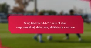 Read more about the article Wing Back în 3-1-4-2: Curse of atac, responsabilități defensive, abilitate de centrare